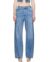 Alexander Wang - Logo-embossed Balloon Jeans - Lyst