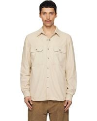 Rick Owens - Temple Leather Outershirt - Lyst