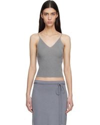 LE17SEPTEMBRE - Anne Sleeveless Knit Tank Top - Lyst