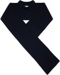 Maison Margiela - Ribbed Wool Collar Scarf - Lyst