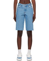 A.P.C. - Beverly Denim Shorts - Lyst