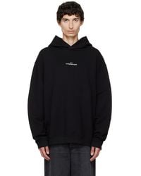 Maison Margiela - Reversed Logo Hoodie - Lyst