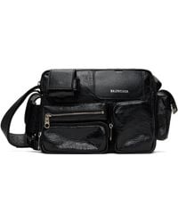 Balenciaga - ブラック Superbusy カメラバッグ - Lyst