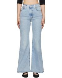 Levi's - Blue Ribcage Bell Jeans - Lyst