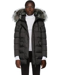 Moncler Grey Down Aphroti Parka