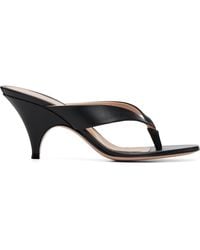 Gianvito Rossi - Sofia Thong Heeled Sandals - Lyst