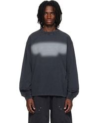 Alexander Wang - Long Sleeve Embossed Halo T-Shirt - Lyst