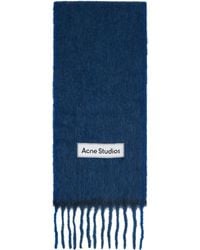 Acne Studios - Wool Mohair Narrow Scarf - Lyst
