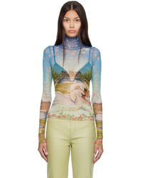 Casablancabrand - Multicolor Graphic Long Sleeve T-shirt - Lyst