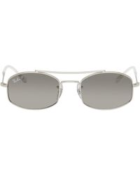 Ray-Ban - Silver Rb3719 Sunglasses - Lyst