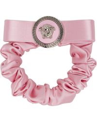 Versace - Gianni Ribbon Scrunchie - Lyst