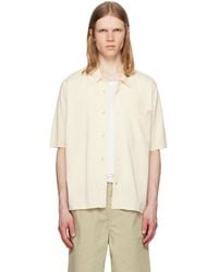 Norse Projects - Off- Rollo Cotton Linen S/S Shirt - Lyst