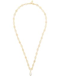 Chloé - Brass Necklace - Lyst