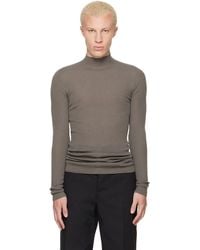 Rick Owens - Tower Ribbed Lupetto Sweater - Lyst