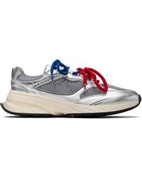 DSquared² - Baskets Sprinter Argentées - Lyst