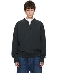 Maison Margiela - Half-Zip Sweatshirt - Lyst