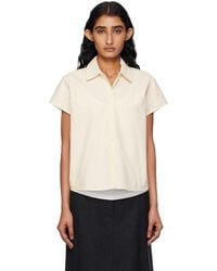 A.P.C. - Off- Marina Shirt - Lyst