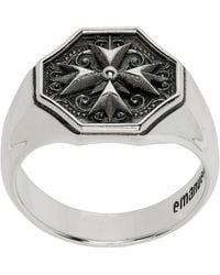 Emanuele Bicocchi - Crest Signet Ring - Lyst