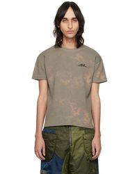 ANDERSSON BELL - T-shirt taupe à motif camouflage - Lyst