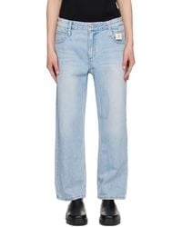 WOOYOUNGMI - Blue Keyring Jeans - Lyst