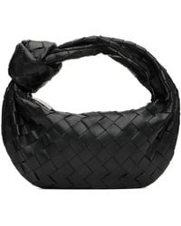 Bottega Veneta - Black Mini Jodie Top Handle Bag - Lyst