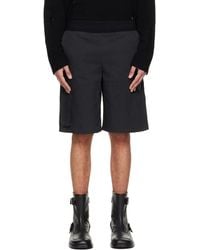 メンズ NULLUS ブラック 8-Pocket カーゴショートパンツ ブラック | Lyst