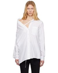 Ann Demeulemeester - Daria Drop Shoulder Shirt - Lyst