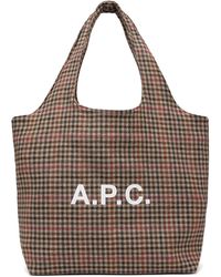 A.P.C. - Cabas Brun - Lyst