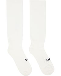 Rick Owens - Off- Temple 'So Cunt' Socks - Lyst