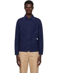 Merz B. Schwanen - Cotton Twill Worker's Jacket - Lyst