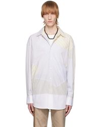 Feng Chen Wang - Multi Stripe Shirt - Lyst
