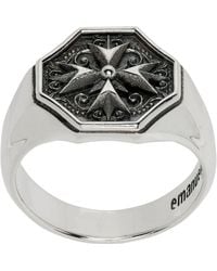 Emanuele Bicocchi - Crest Signet Ring - Lyst