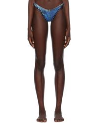 Miaou - Blue Rio Bikini Bottom - Lyst