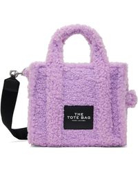 Marc Jacobs - Purple 'the Teddy Small' Tote - Lyst