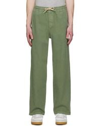 A.P.C. - Pantalon vincent vert - Lyst