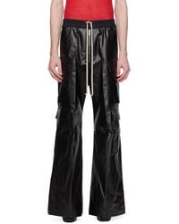 Rick Owens - Black Cargobelas Denim Cargo Pants - Lyst