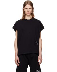 Rhude - Classique Cutoff Sleeve T-Shirt - Lyst