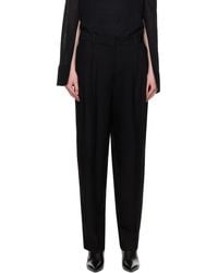 TOTEME - Double-Pleat Straight Trousers - Lyst