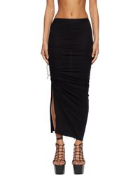 Rick Owens - Concordians Soft Edfu Midi Skirt - Lyst