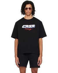 Casablancabrand - T-shirt noir exclusif à ssense - Lyst