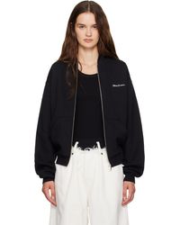 Coperni - Pull À Capuche Maleficent Noir À Glissière - Lyst