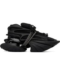 Balmain - Leather Unicorn Low-Top Sneakers - Lyst