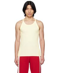Wales Bonner - Off-white Groove Tank Top - Lyst
