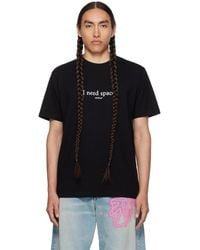 Off-White c/o Virgil Abloh - Black 'give Me Space' T-shirt - Lyst