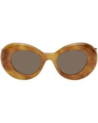 Loewe - Tortoiseshell Wing Sunglasses - Lyst