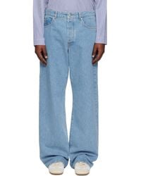 Dries Van Noten - Straight Leg Jeans - Lyst