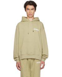 Jacquemus - Le Sweatshirt Logo-print Relaxed-fit Organic-cotton Hoody - Lyst