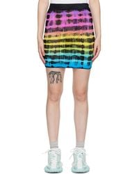 AGR - Tie-Dye Miniskirt - Lyst