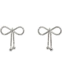 Blumarine - Bows Earrings - Lyst