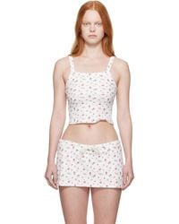 GUIZIO - Dani Terry Tank Top - Lyst